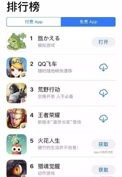 苹果免费游戏国内排行榜-苹果免费游戏排行榜